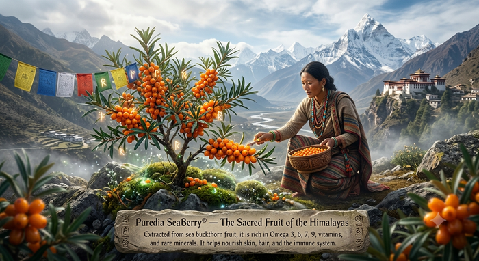 Puredia SeaBerry® — ผลไม้ศักดิ์สิทธิ์แห่งเทือกเขาหิมาลัย